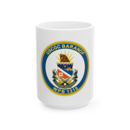 Baranof WPB 1318 (U.S. Coast Guard) White Coffee Mug