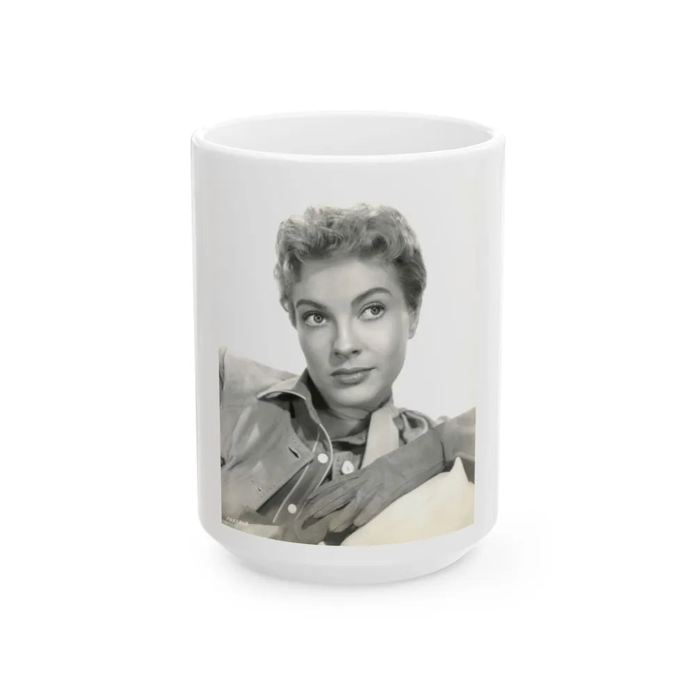 Lori Nelson #178 (Vintage Female Icon) White Coffee Mug-15oz-Go Mug Yourself