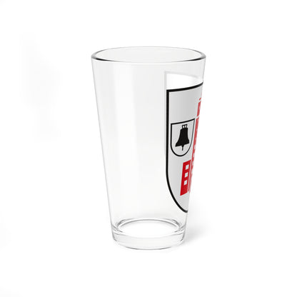 DE-BB 12-0-64-336 Neuenhagen bei Berlin COA (Germany) (Coat of Arms) Pint Glass 16oz