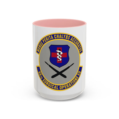 88th Surgical Operations Squadron (U.S. Air Force) Accent Coffee Mug