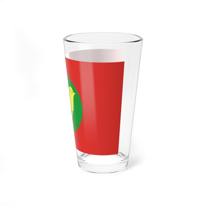 Flag of the Sultanate of Zanzibar 1963 (Tanzania) Pint Glass 16oz