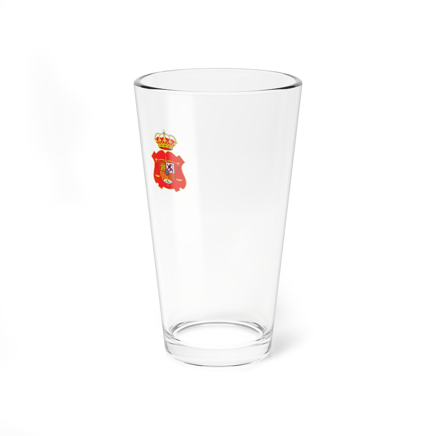 Escudo del Consejo General del Poder Judicial de España (Spain) (Coat of Arms) Pint Glass 16oz