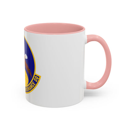 605 Aircraft Maintenance Squadron AMC (U.S. Air Force) Accent Coffee Mug