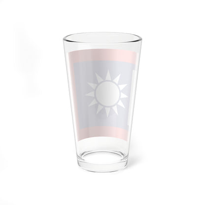 Chinese National Revolutionary Army Battalion Flag 1925 (China) Pint Glass 16oz