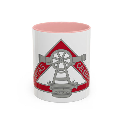 69 Engineer Company (U.S. Army) Accent Coffee Mug