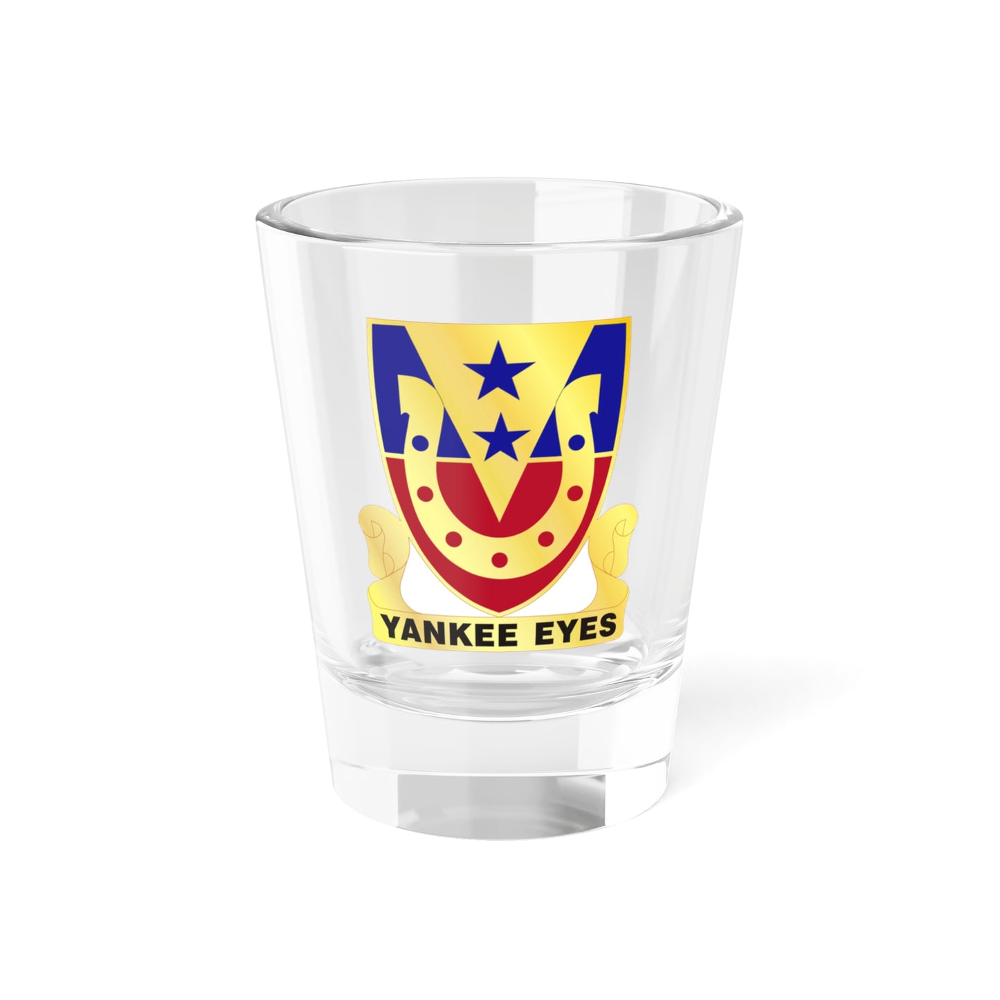 110 Cavalry Regiment (U.S. Army) Shot Glass 1.5oz