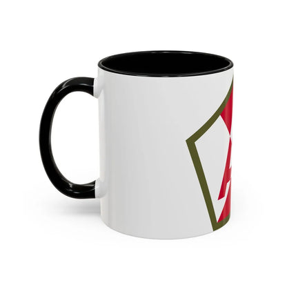 Fifteenth United States (U.S. Army) Accent Coffee Mug-Go Mug Yourself