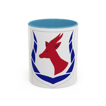 Kagnew StationEast Africa (U.S. Army) Accent Coffee Mug-11oz-Light Blue-Go Mug Yourself