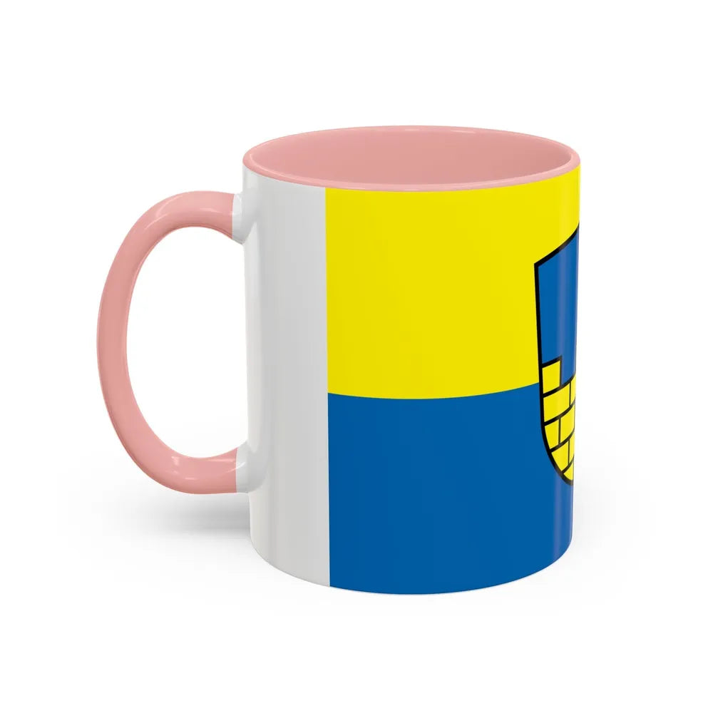 Flag of Bautzen Germany - Accent Coffee Mug-Go Mug Yourself