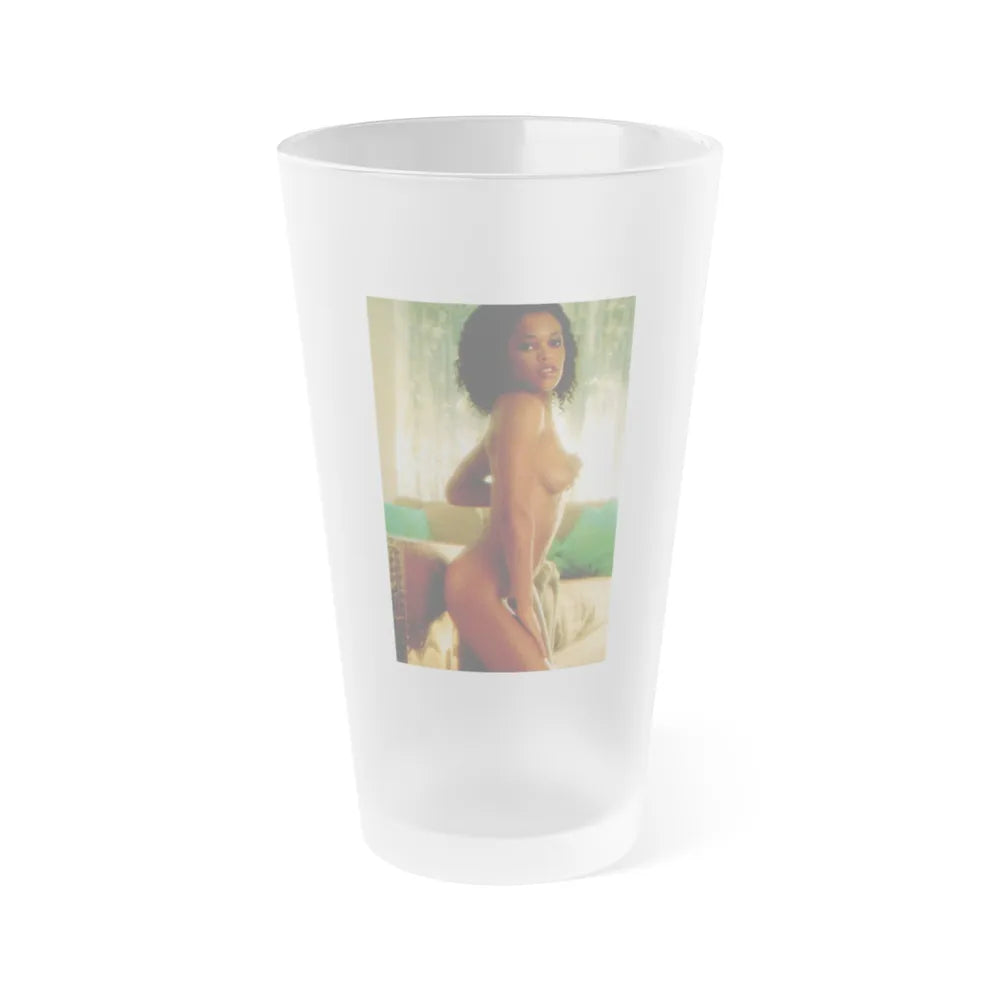 Ola Ray #90 (Vintage Female Icon) Frosted Pint 16oz-16oz-Frosted-Go Mug Yourself