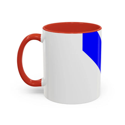 Flag of Bonfol Switzerland - Accent Coffee Mug-Go Mug Yourself