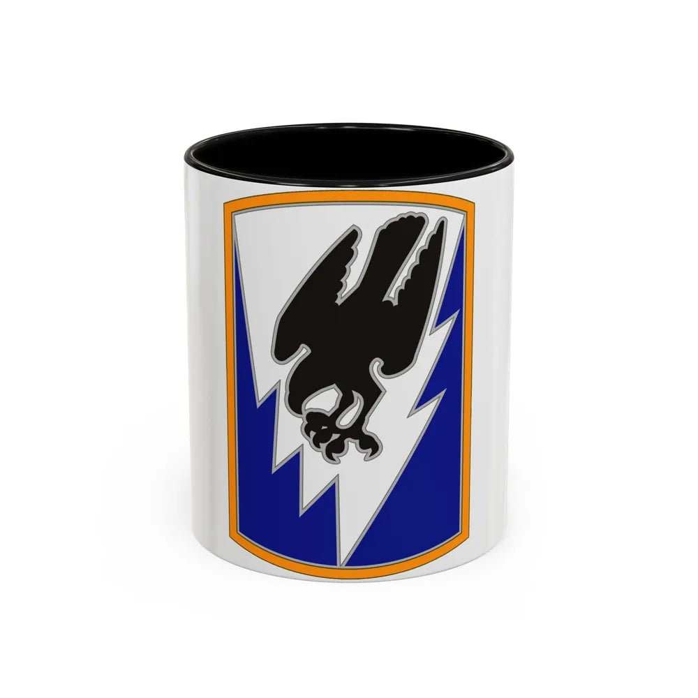 66th Aviation Command (U.S. Army) Accent Coffee Mug-11oz-Black-Go Mug Yourself