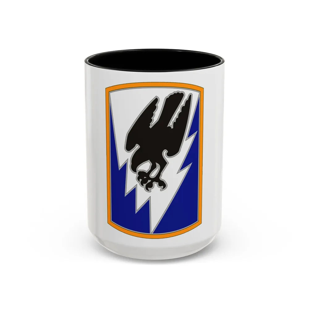 66th Aviation Command (U.S. Army) Accent Coffee Mug-15oz-Black-Go Mug Yourself