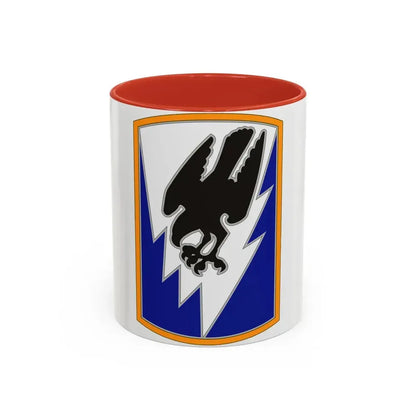 66th Aviation Command (U.S. Army) Accent Coffee Mug 11oz Red - Go Mug Yourself