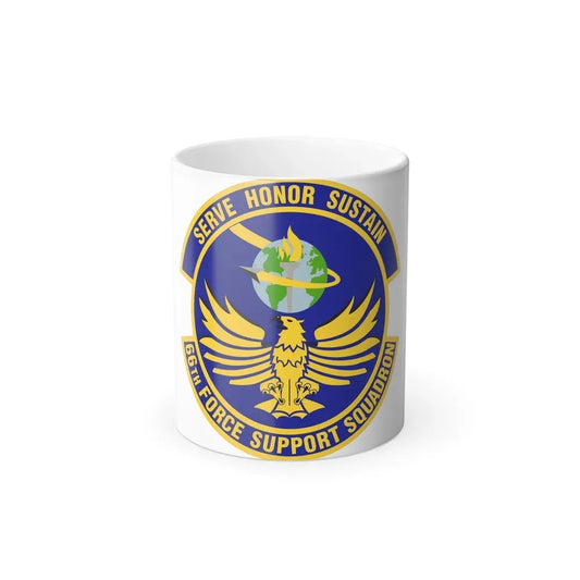 66th Force Support Squadron (U.S. Air Force) Color Changing Coffee Mug 11oz - Go Mug Yourself