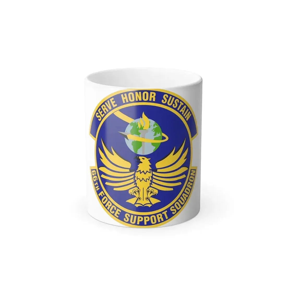66th Force Support Squadron (U.S. Air Force) Color Changing Coffee Mug 11oz - Go Mug Yourself