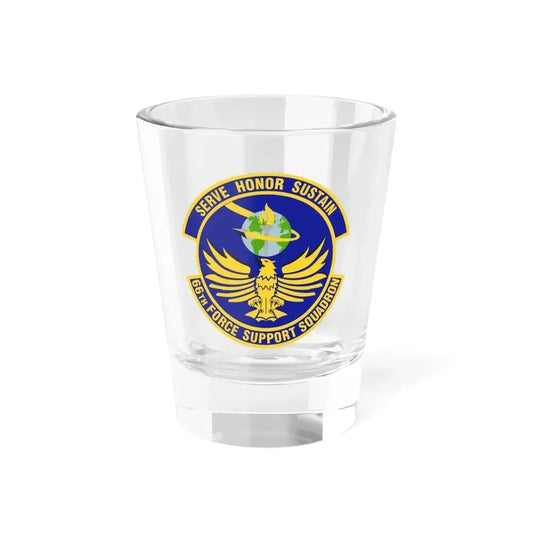 66th Force Support Squadron (U.S. Air Force) Shot Glass 1.5oz 1.5oz - Go Mug Yourself