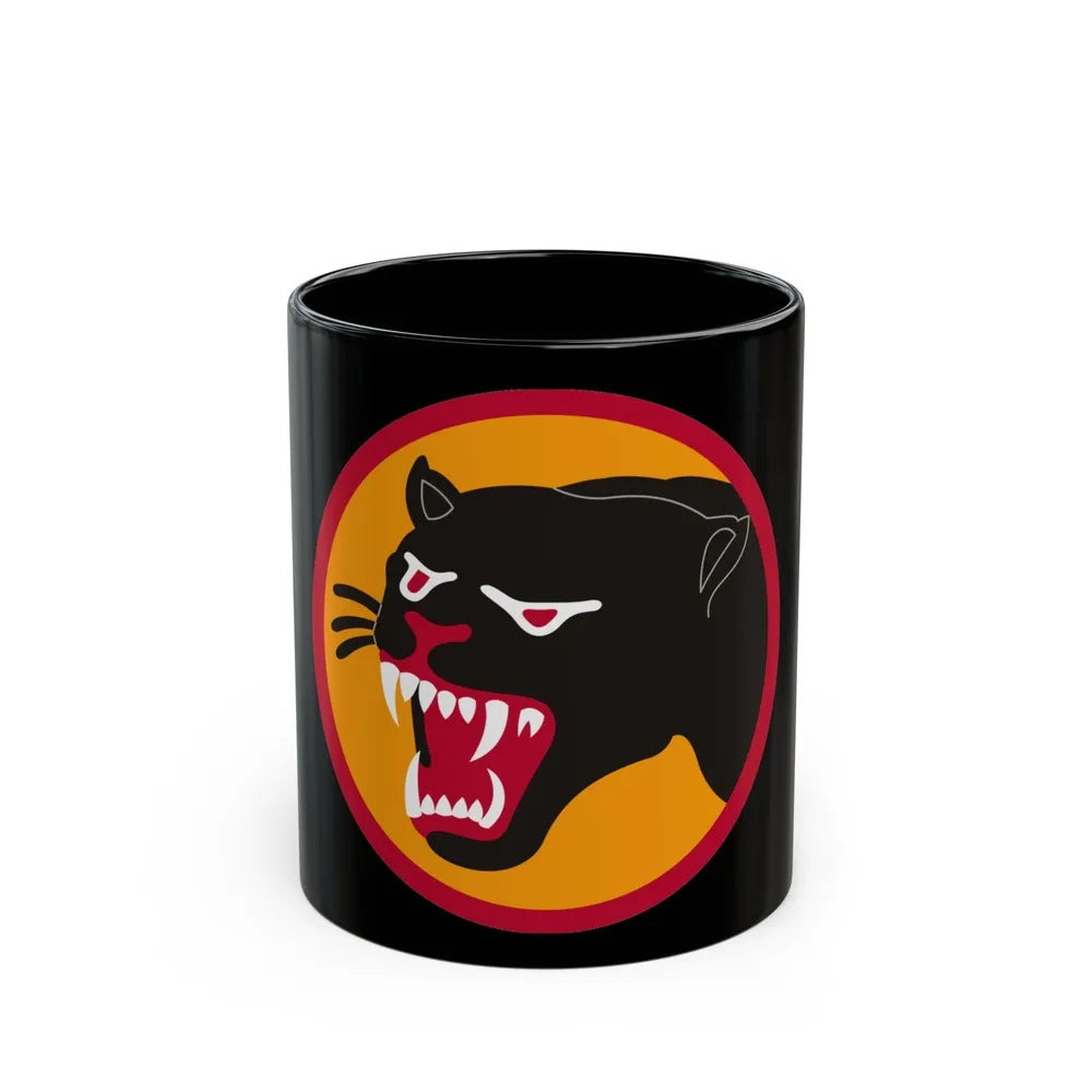 66TH INFANTRY DIVISION (U.S. Army) Black Coffee Mug-11oz-Go Mug Yourself