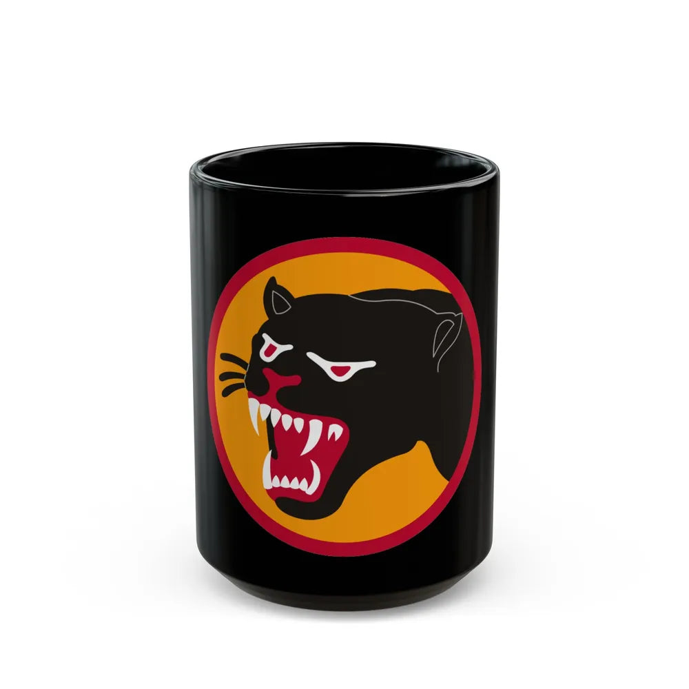 66TH INFANTRY DIVISION (U.S. Army) Black Coffee Mug-15oz-Go Mug Yourself