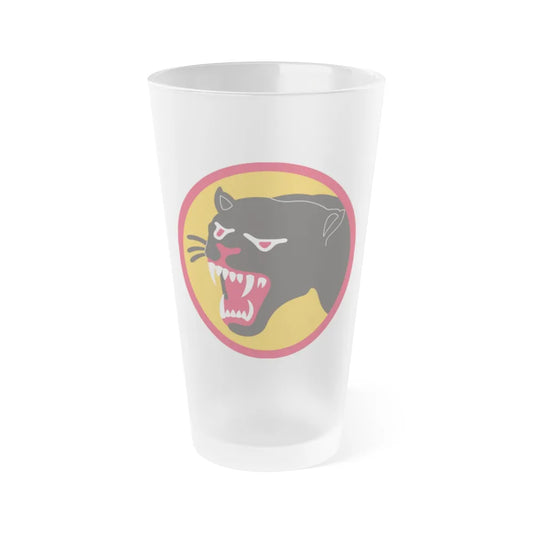 66TH INFANTRY DIVISION (U.S. Army) Frosted Pint Glass 16oz-Go Mug Yourself