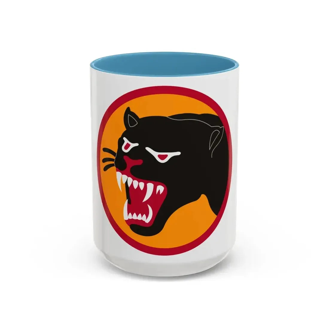66TH INFANTRY DIVISION (U.S. Army) Accent Coffee Mug 15oz Light Blue - Go Mug Yourself