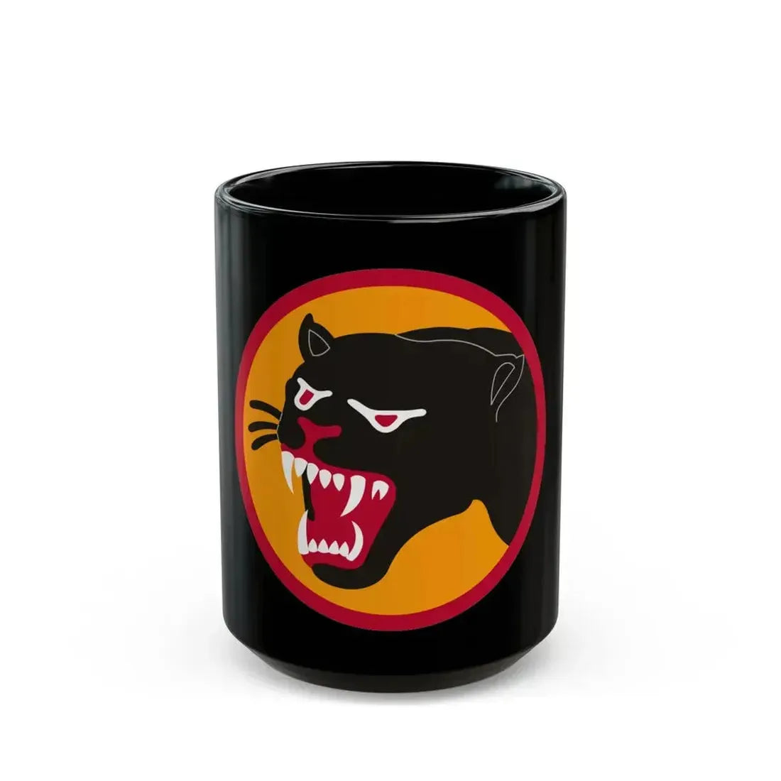 66TH INFANTRY DIVISION (U.S. Army) Black Coffee Mug 15oz - Go Mug Yourself