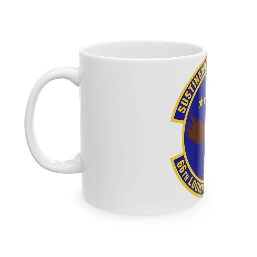 66th Logistics Readiness Squadron (U.S. Air Force) White Coffee Mug-Go Mug Yourself