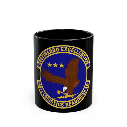66th Logistics Readiness Squadron (U.S. Air Force) Black Coffee Mug 11oz - Go Mug Yourself