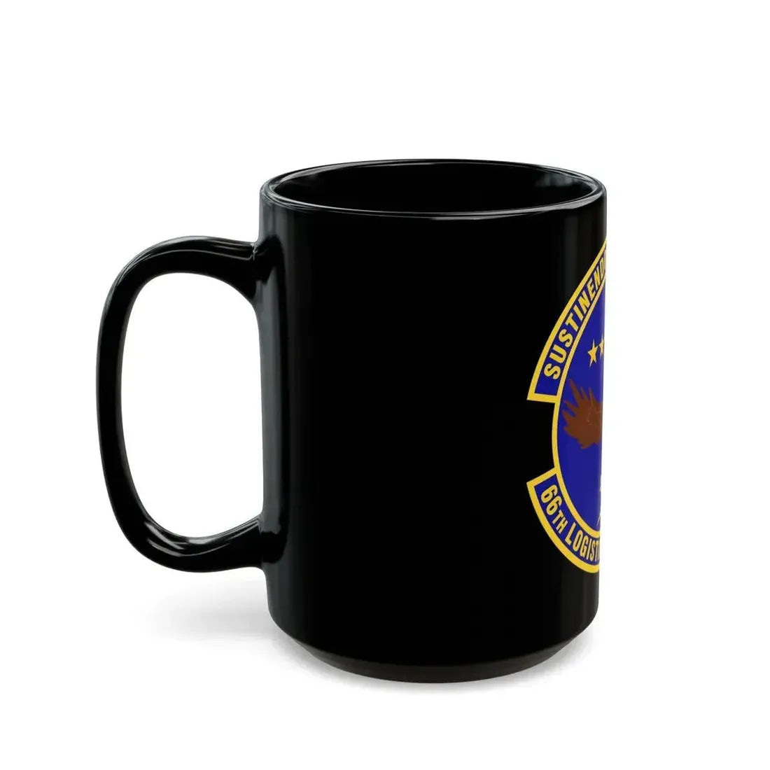 66th Logistics Readiness Squadron (U.S. Air Force) Black Coffee Mug - Go Mug Yourself