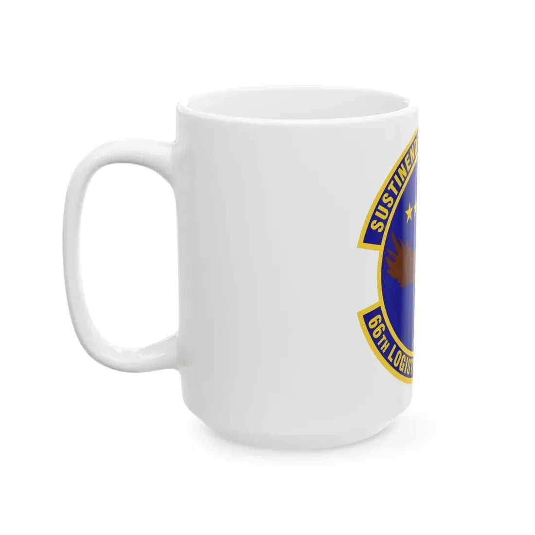 66th Logistics Readiness Squadron (U.S. Air Force) White Coffee Mug - Go Mug Yourself