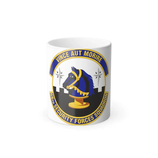 66th Security Forces Squadron (U.S. Air Force) Color Changing Coffee Mug 11oz - Go Mug Yourself