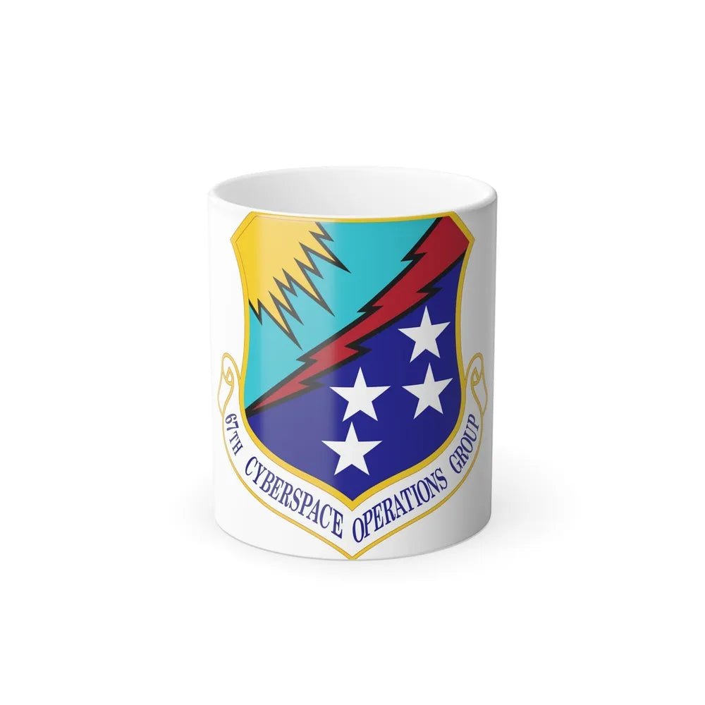67 Cyberspace Operations Group ACC (U.S. Air Force) Color Changing Coffee Mug-11oz-Go Mug Yourself