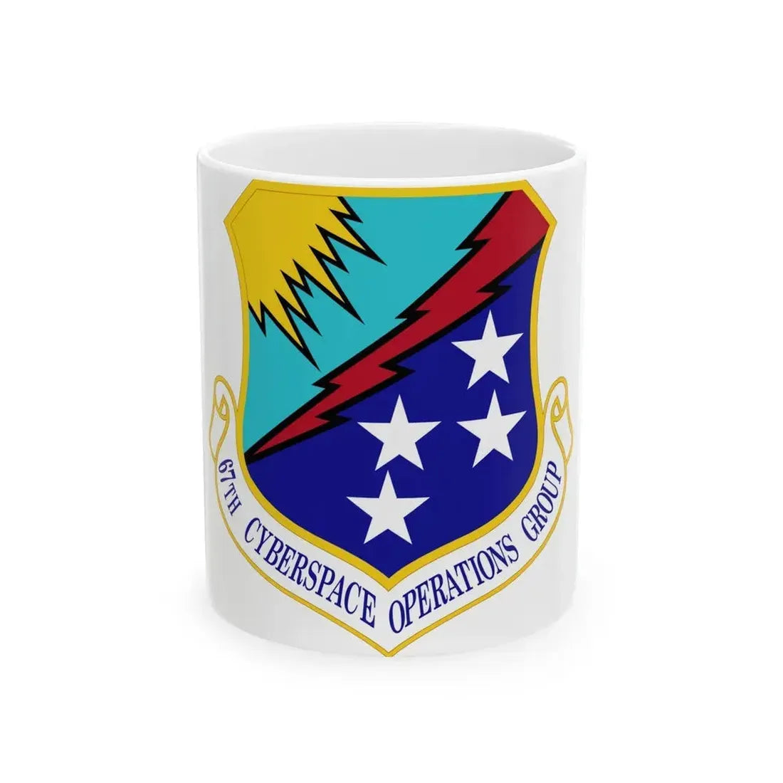 67 Cyberspace Operations Group ACC (U.S. Air Force) White Coffee Mug 11oz - Go Mug Yourself