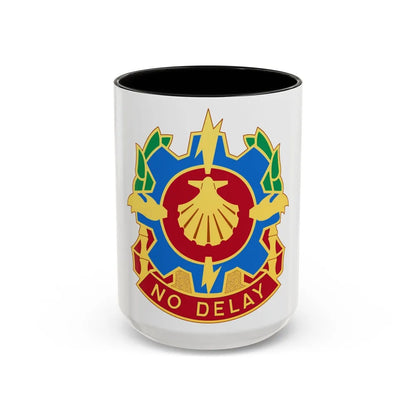 67 Maintenance Company (U.S. Army) Accent Coffee Mug-15oz-Black-Go Mug Yourself