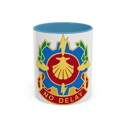 67 Maintenance Company (U.S. Army) Accent Coffee Mug 11oz Light Blue - Go Mug Yourself