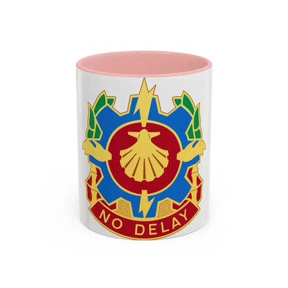 67 Maintenance Company (U.S. Army) Accent Coffee Mug 11oz Pink - Go Mug Yourself