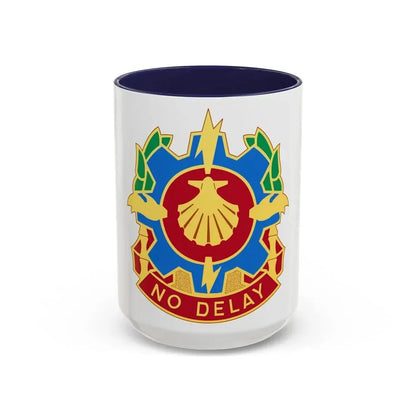 67 Maintenance Company (U.S. Army) Accent Coffee Mug 15oz Navy - Go Mug Yourself