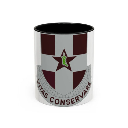 67 Medical Group (U.S. Army) Accent Coffee Mug-11oz-Black-Go Mug Yourself