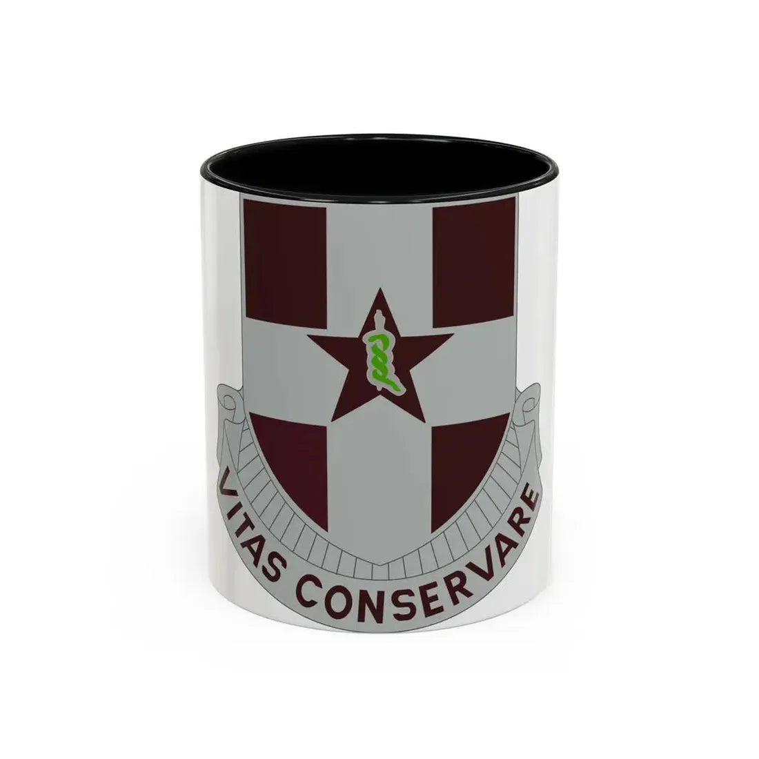67 Medical Group (U.S. Army) Accent Coffee Mug 11oz Black - Go Mug Yourself