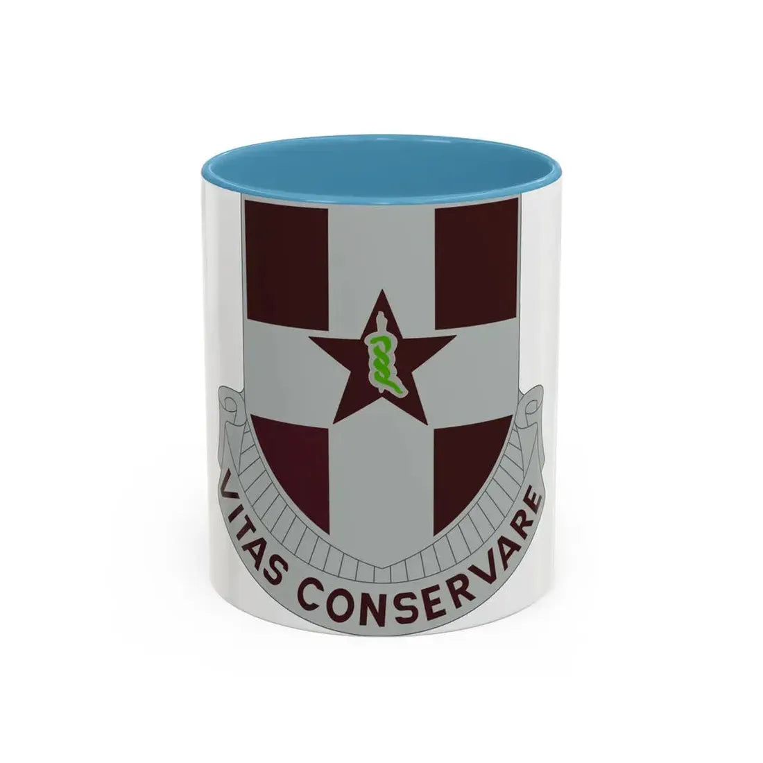 67 Medical Group (U.S. Army) Accent Coffee Mug 11oz Light Blue - Go Mug Yourself
