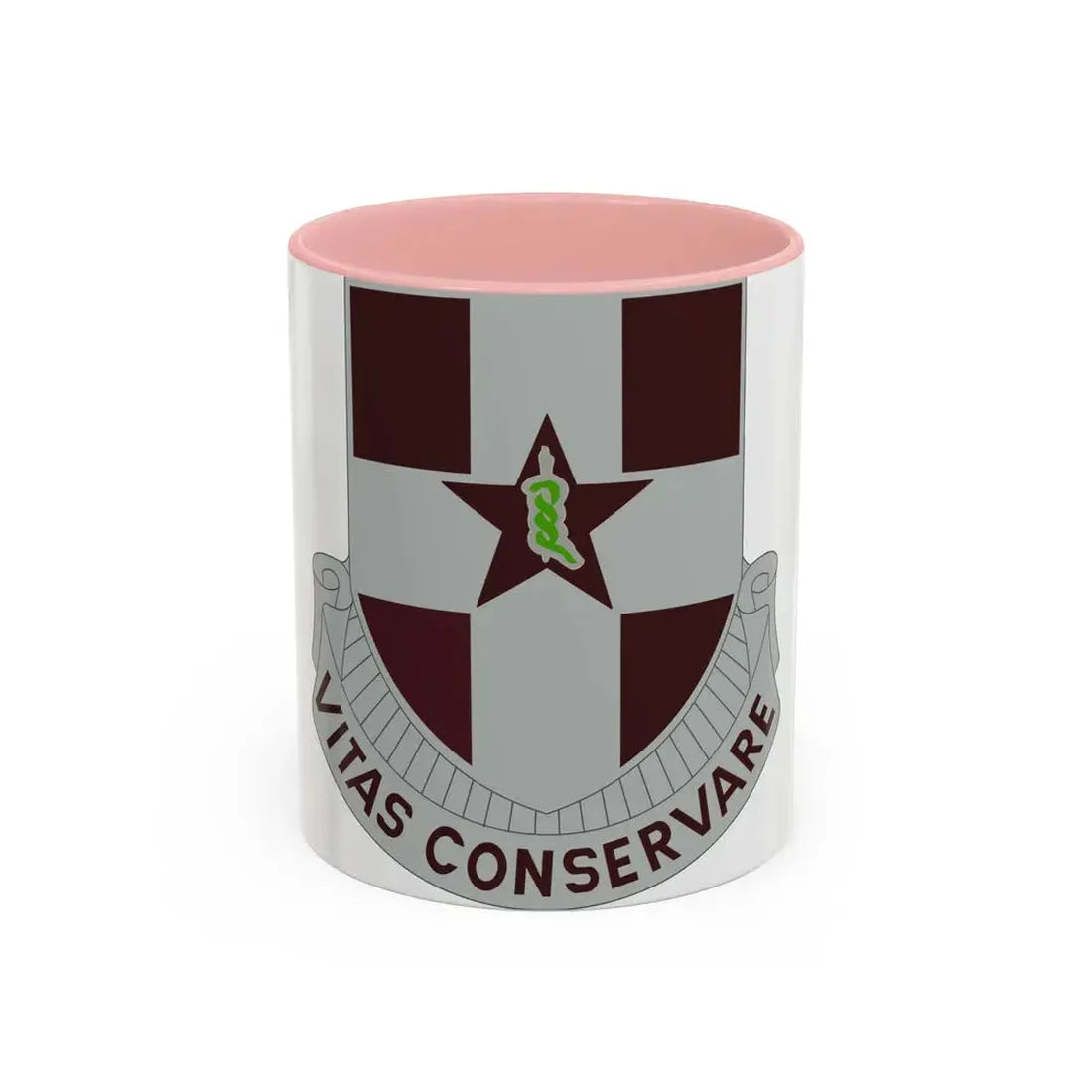 67 Medical Group (U.S. Army) Accent Coffee Mug 11oz Pink - Go Mug Yourself