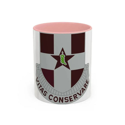 67 Medical Group (U.S. Army) Accent Coffee Mug 11oz Pink - Go Mug Yourself