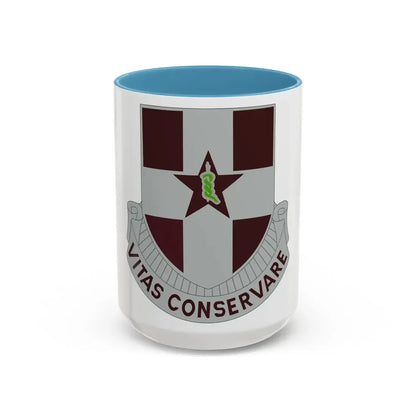 67 Medical Group (U.S. Army) Accent Coffee Mug 15oz Light Blue - Go Mug Yourself