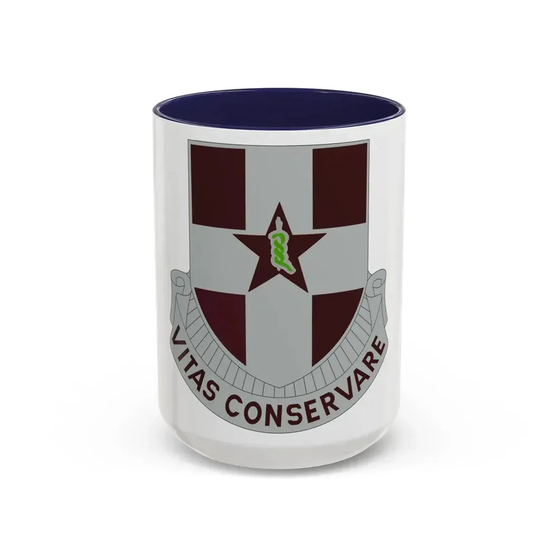 67 Medical Group (U.S. Army) Accent Coffee Mug 15oz Navy - Go Mug Yourself