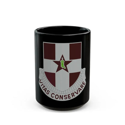 67 Medical Group (U.S. Army) Black Coffee Mug 15oz - Go Mug Yourself
