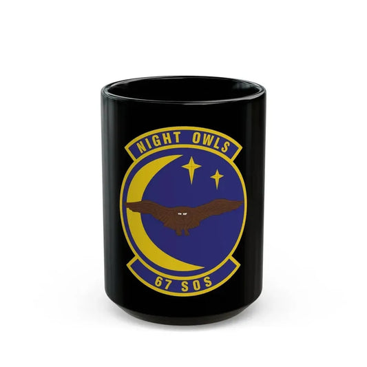 67 Special Operations Squadron AFSOC (U.S. Air Force) Black Coffee Mug 15oz - Go Mug Yourself