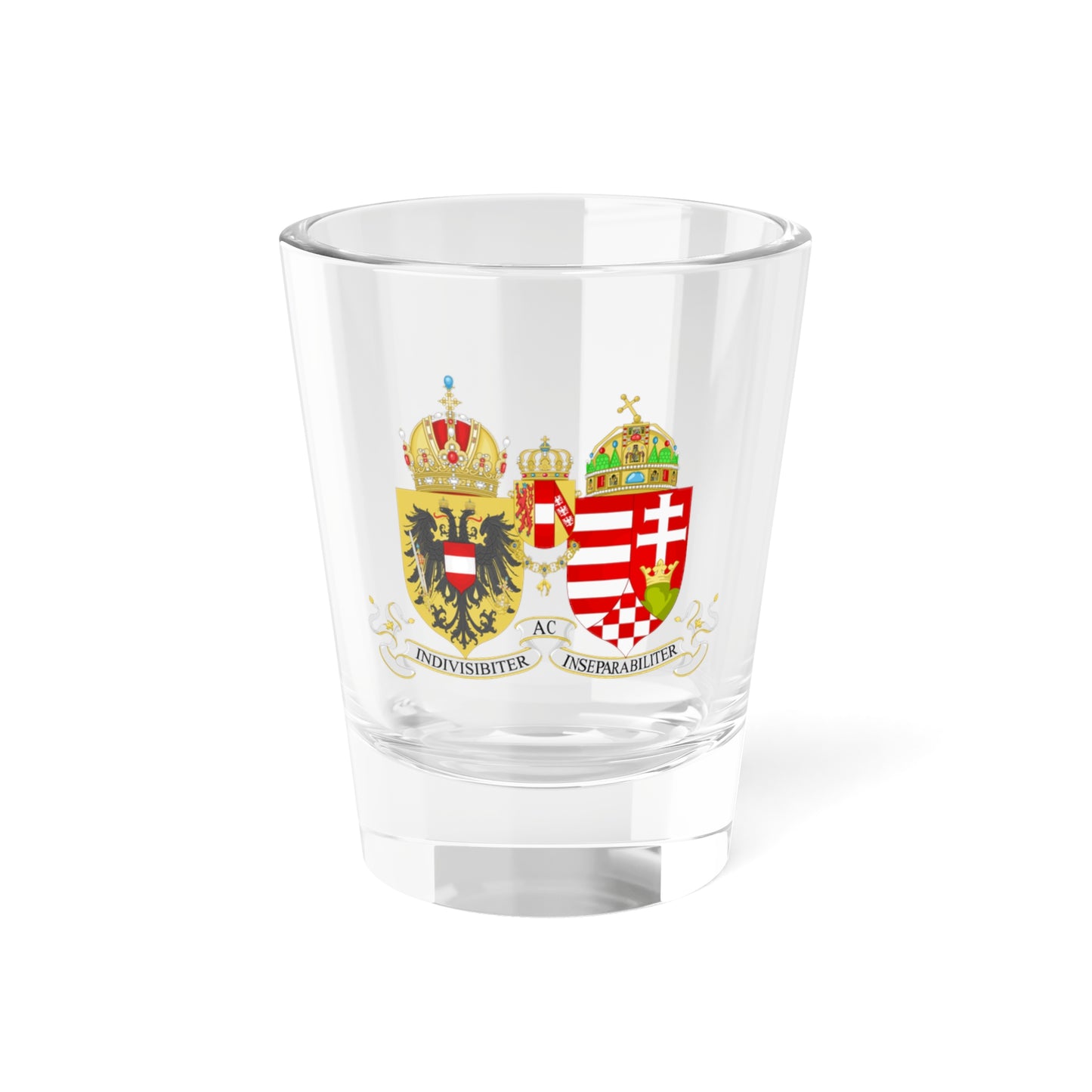 Lesser Coat of arms of Austria-Hungary - Shot Glass 1.5oz