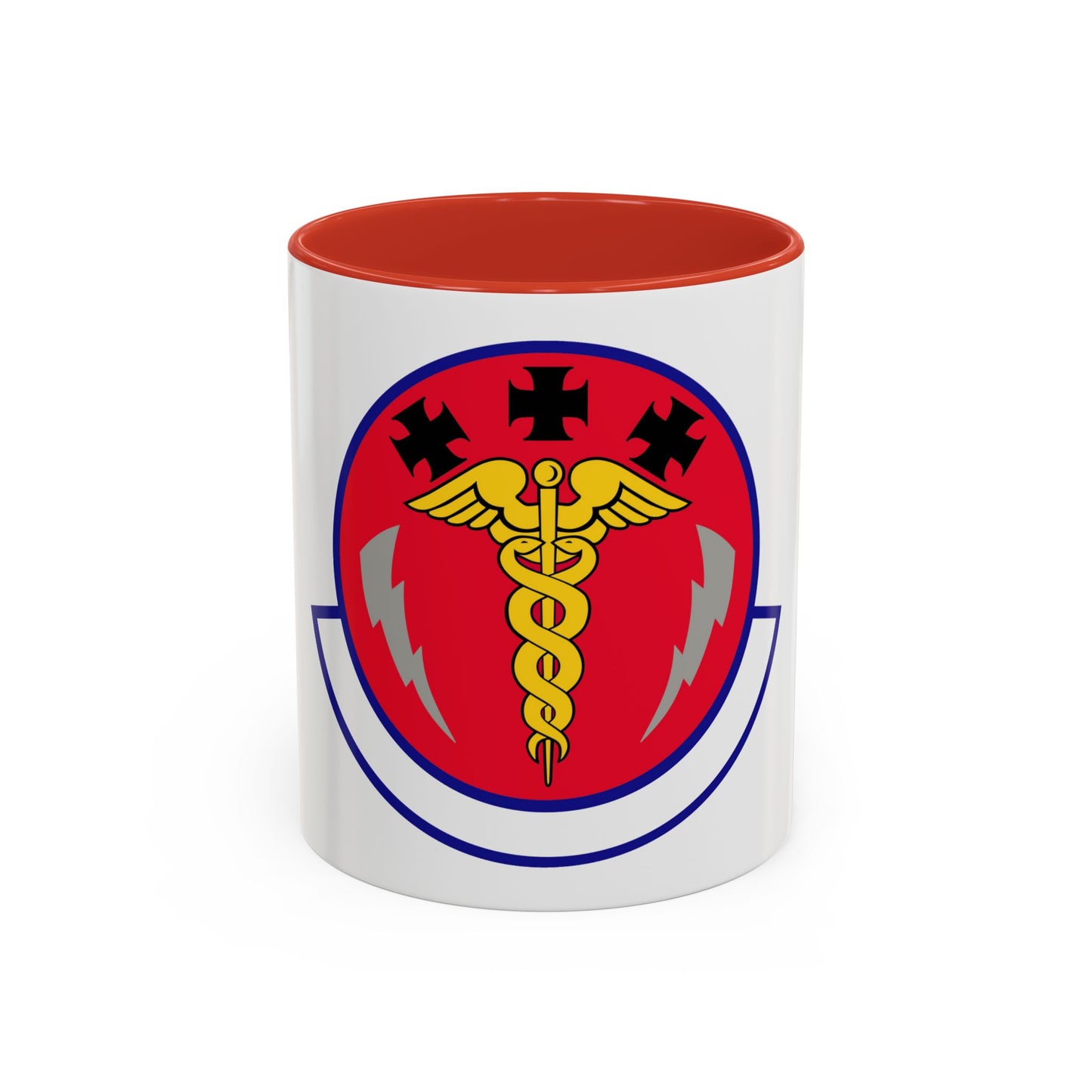 7 Operational Medical Readiness Squadron AFGSC (U.S. Air Force) Accent Coffee Mug