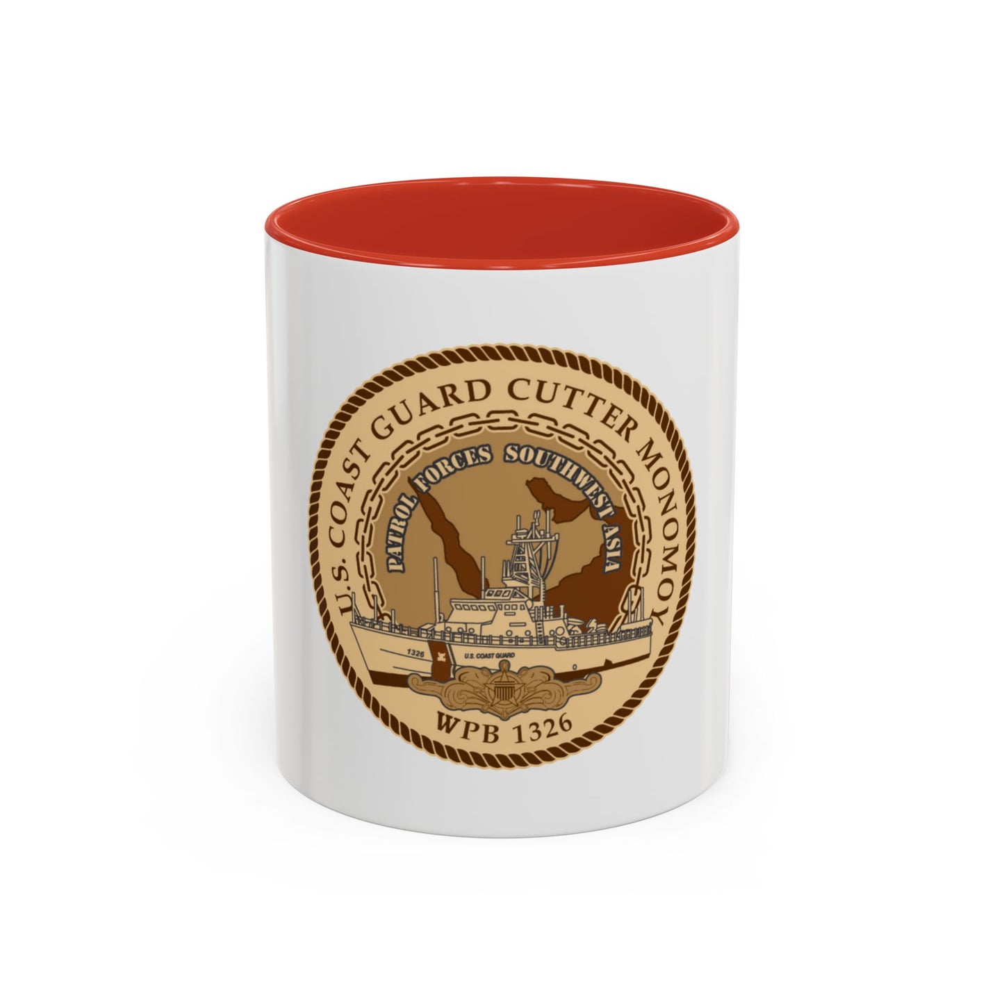 USCGC Monomoy WPB 1326 (U.S. Coast Guard) Accent Coffee Mug
