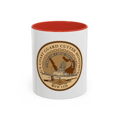USCGC Monomoy WPB 1326 (U.S. Coast Guard) Accent Coffee Mug